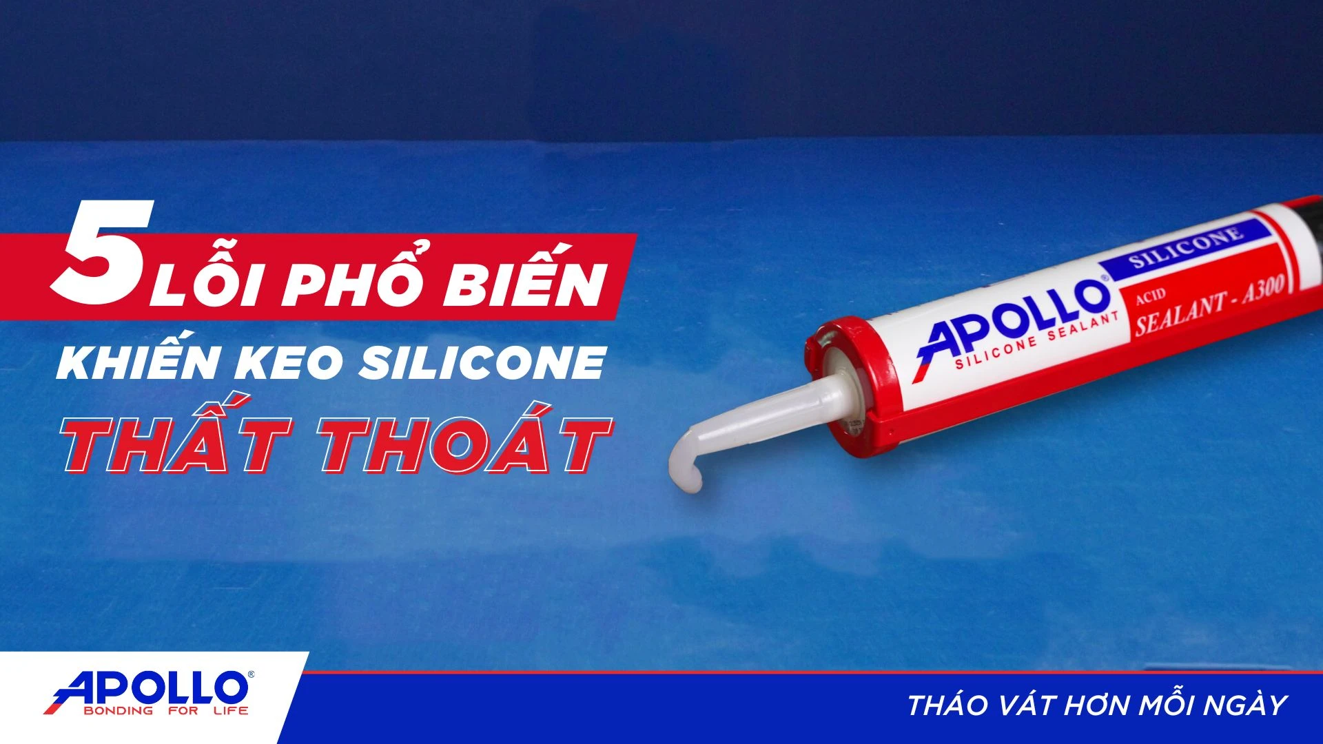 Tiết kiệm keo silicone cho công trình mà vẫn đạt hiệu quả: 5 CÁCH DỄ ÁP DỤNG | Tháo vát hơn mỗi ngày